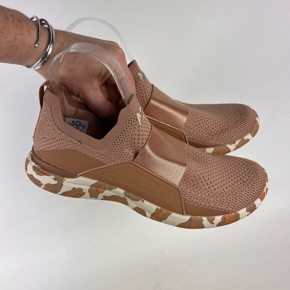 APL Athletic Propulsion Labs Techloom Bliss women's size 7.5 dusty rose sneakers - Picture 10 of 11